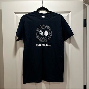 NWT Icelandic Phallological Museum T-Shirt, Black, Size M